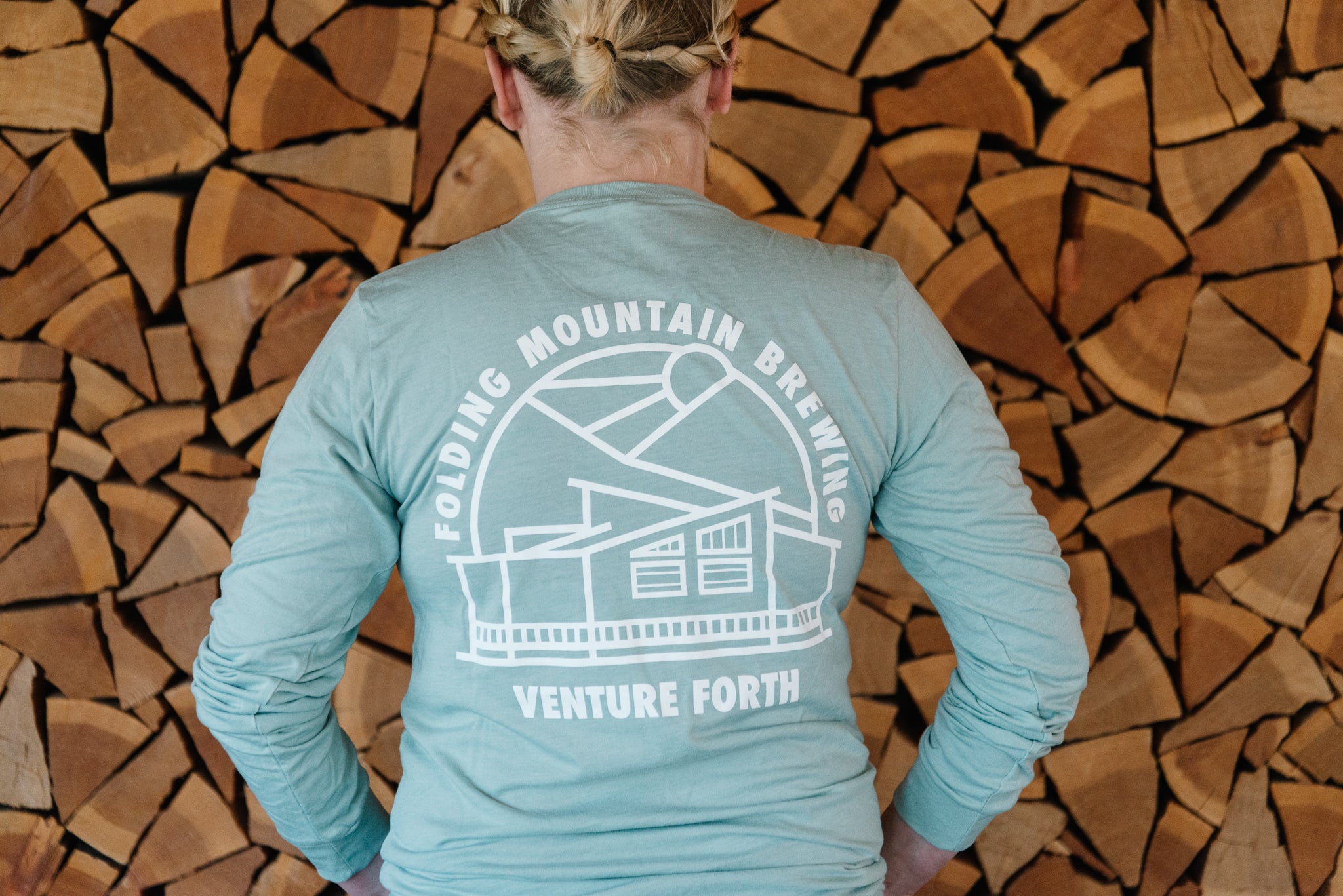 Long Sleeve FMB Building Unisex Folding Mountain Brewing